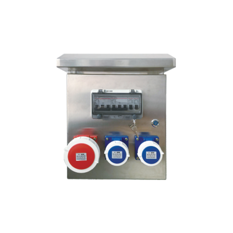 Caja de enchufes para exteriores de acero inoxidable Serie de cajas de enchufes