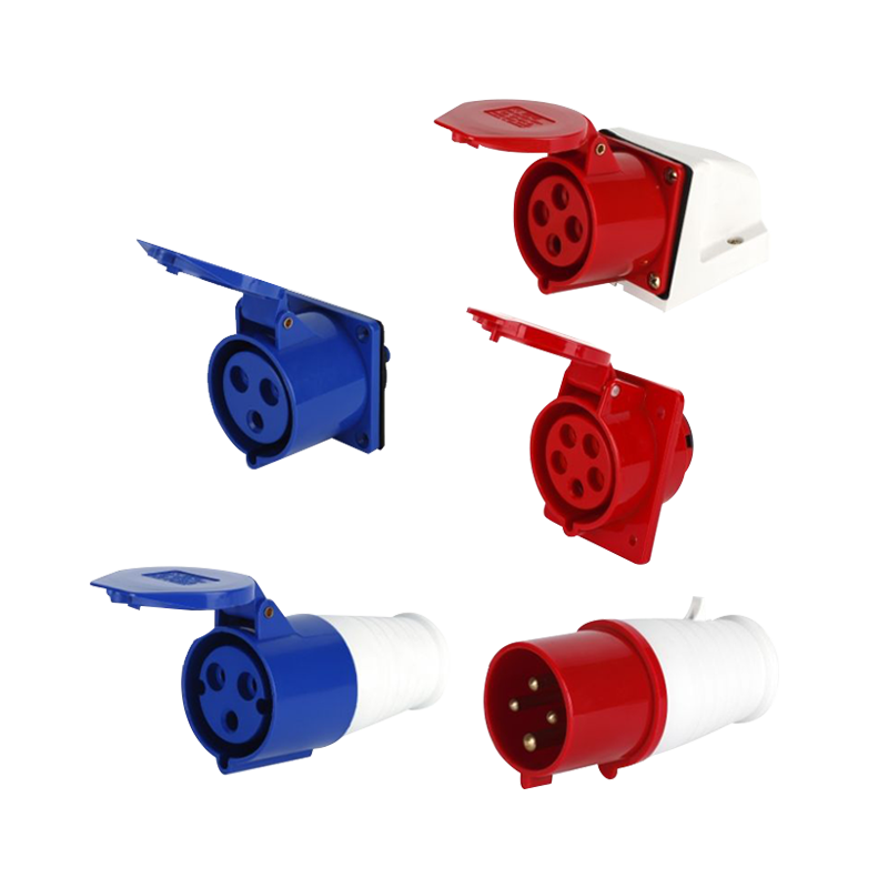 SF- Enchufe y zócalo industriales impermeables IP44 de primera generación Serie SF