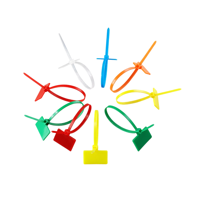 Bridas para cables de identificación con bloqueo automático de NYLON Accesorios de cableado