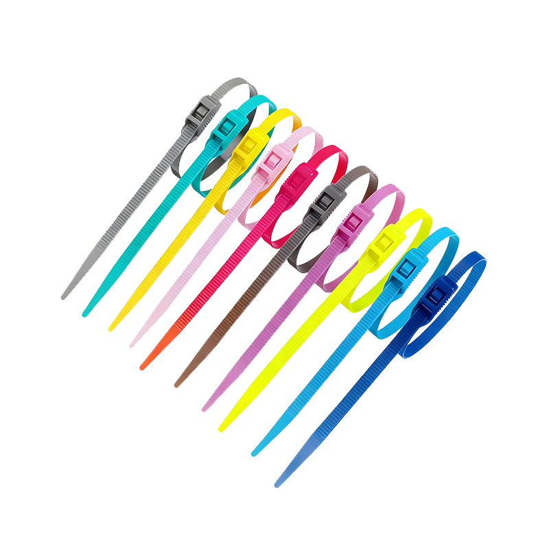 Brida de cables para patios de juegos ecológica de nailon autoblocante Accesorios de cableado