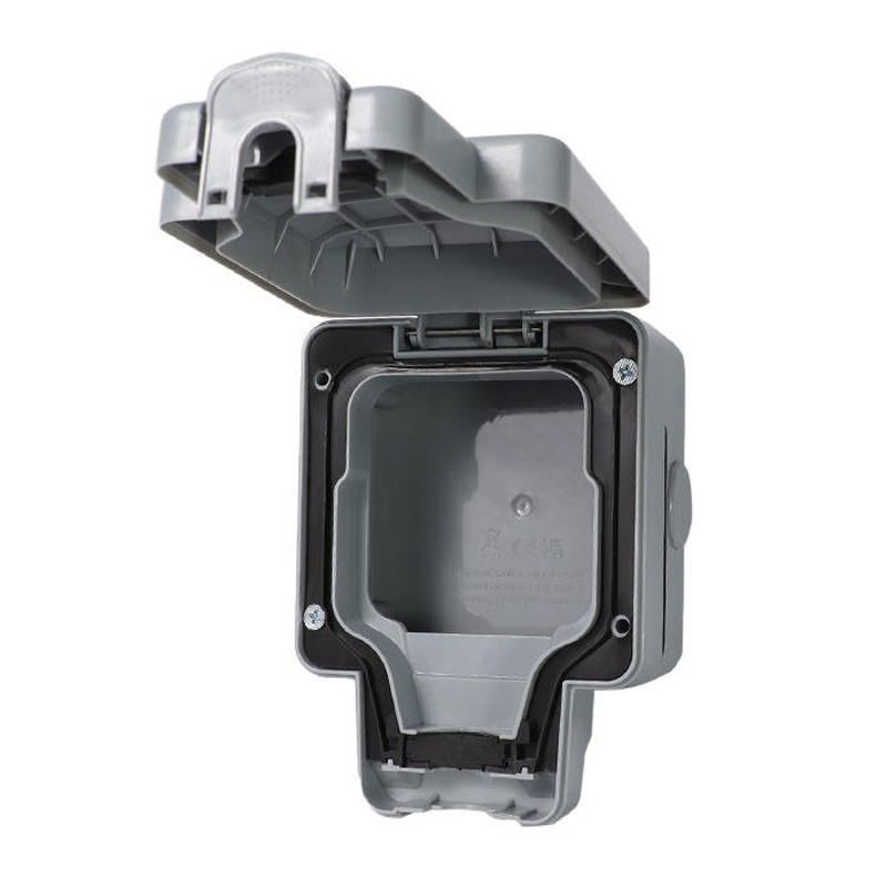 Enchufe de pared exterior impermeable Reino Unido EE. UU. UE AU 16A Tomas impermeables para exteriores